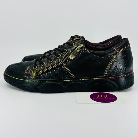 L'Artiste Spring Step Women's Danli Bloom Sneakers Black Multi Size 38/ 7.5-8 US - Picture 5 of 12